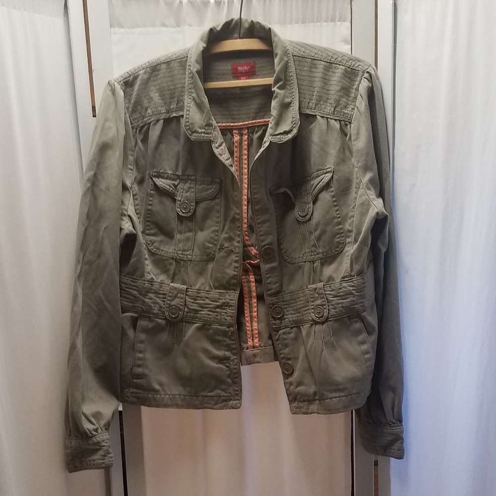Mossimo light weight olive drab jacket
